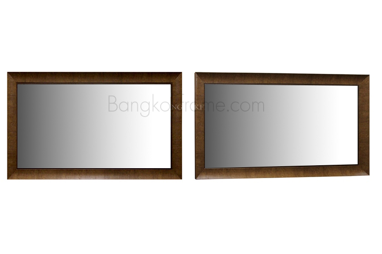 กรอบกระจกเงาหลุยส์สีขาว